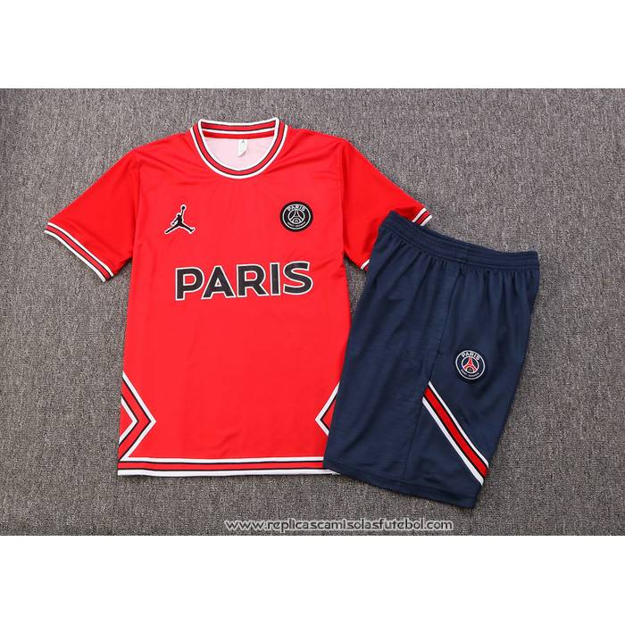 Fato de Treino
 Paris Saint-Germain Jordan 2022-2023 Manga Curta
 Vermelho
 - Calcas Curta
